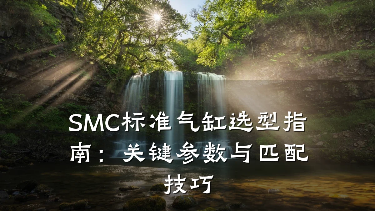 SMC标准气缸选型指南:关键参数与匹配技巧