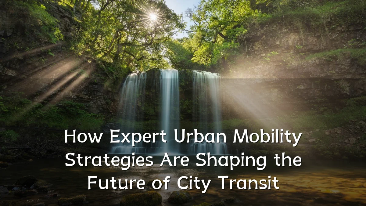 How Expert Urban Mobility Strategies Are Shaping the Future of City Transit