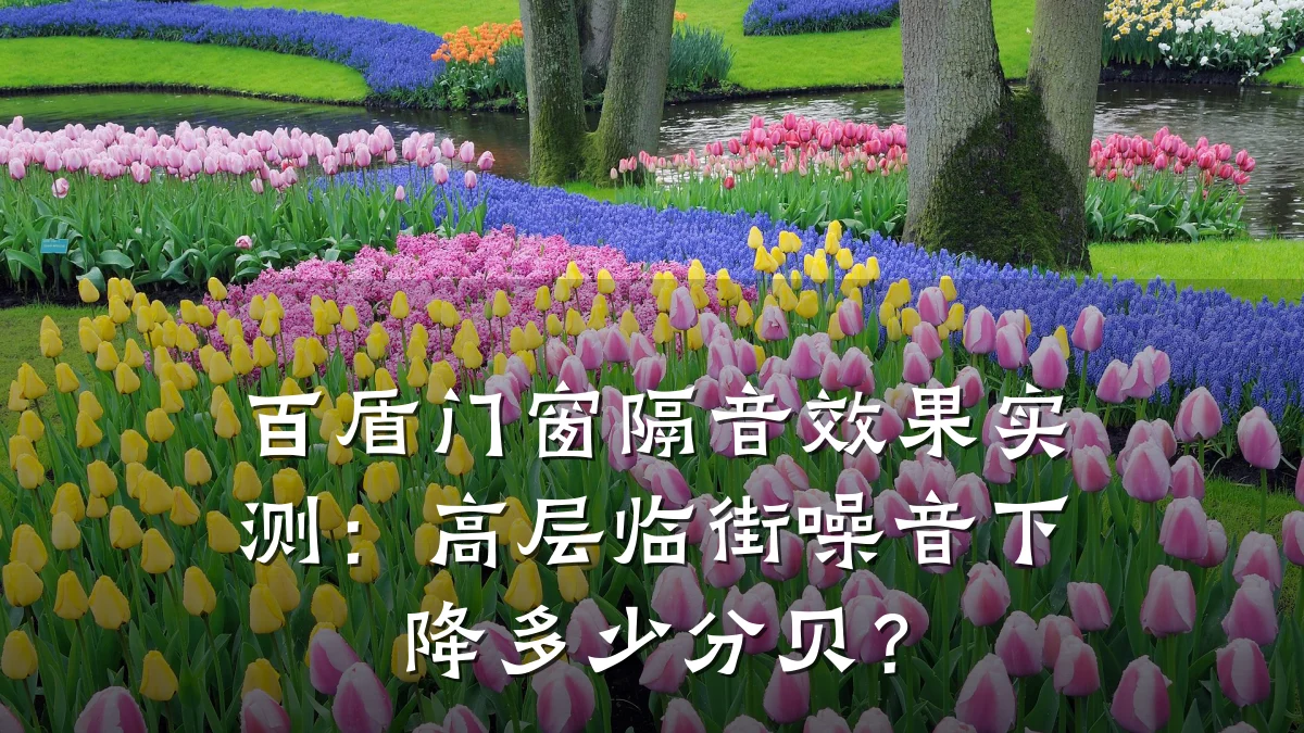 百盾门窗隔音效果实测：高层临街噪音下降多少分贝？